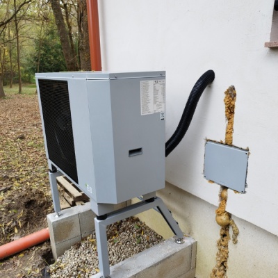 Lendvajakabfa családi ház fűtés-hűtés ES hőszivattyú 2023