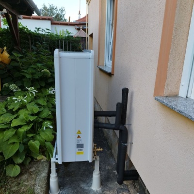 Hőszivattyú kültéri